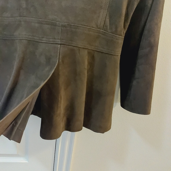 LEATHER FASHION Women's Brown Leather Jacket Size 34 - Picture 12 of 16